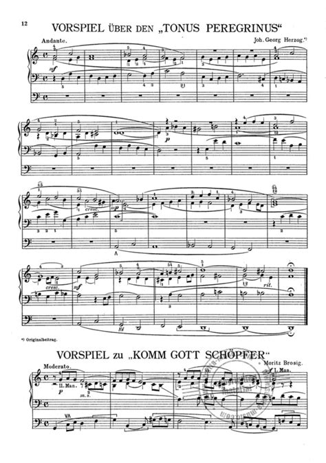 Choralvorspiele Des 19. Jahrhunderts, Band 1-4